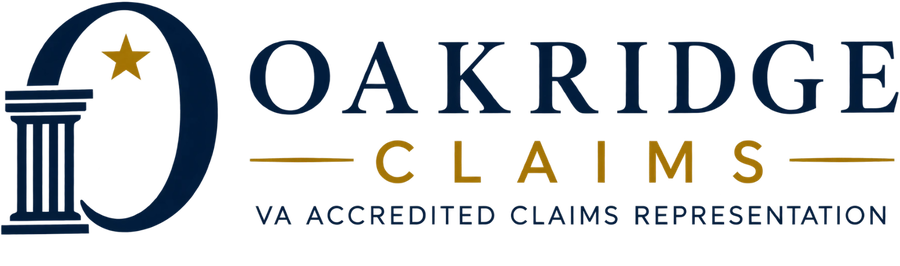 Oakridge Claims — VA Accredited Claims Representation